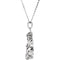 Mom's Prayer for Daughters 'God's Embrace of Love' Rhodium-Plate Sterling Necklace, 18"