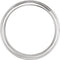 Swiss-Cut Chevron Comfort Fit 6mm Milgrain 14k White Gold Band