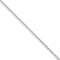 1.75 mm 14k White Gold Solid Diamond-Cut Cable Chain. 16