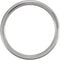 Titanium 3mm Comfort-Fit Half Round Band