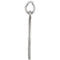 Rhodium Plated Sterling Silver St. Martha Medal (18.5MM)
