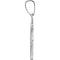 14k White Gold Round St. Joseph Medal (15 MM)