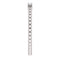 Diamond Beaded Ring, Rhodium-Plated 14k White Gold, Size 6