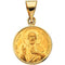 18k Yellow Gold Sacred Heart Medal (13 MM)