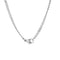 Men's Diamond with Black Ion Plated Cross Pendant Necklace, Stainless Steel, 24"