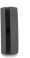 The Men's Jewelry Store (Unisex Jewelry) Black Ebony Wood, Sandblasted Titanium 9mm Comfort-Fit Band, Size 6.5