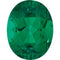 Chatham Created Emerald and Diamond Bypass Ring, Sterling Silver (.125 Ctw, G-H Color, I1 Clarity), Size 7.25