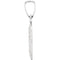 14k White Gold Oval Miraculous Medal (26x18 MM)