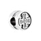 Kera Pattee Cross Cylinder Bead Sterling Silver Charm