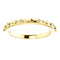 Petite Diamond Cross Ring, 14k Yellow Gold (.03 CTW, Color G-H, Clarity I1)