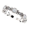 Platinum Diamond Vintage-Style Ring, Size 6.75