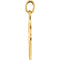 14k Yellow Gold St. Christopher Medal (16 MM)