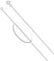 The Men's Jewelry Store (for HER) Butterfly Pendant Necklace, Sterling Silver, 12k Green and Rose Gold Black Hills Gold Motif, 18''