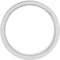 The Men's Jewelry Store (Unisex Jewelry) Deer Antler Inlay 6mm Comfort-Fit Titanium Band and Sizing Ring, Size, 10.75