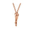 Branch Bar 14k Rose Gold Necklace, 16"