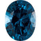 Light Blue CZ Teardrop Ash Holder Necklace, Rhodium Plate Sterling Silver, 18"