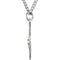 Sterling Silver Round St. Jude Thaddeus Medal Necklace, 24" (22MM)
