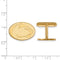14k Yellow Gold Penn State University Oval Cuff Links, 17X22MM