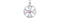 Genuine Amethyst Maltese Rope Sterling Silver Cross Pendant