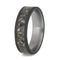 Pet Ashes 6mm Comfort-Fit Sandblasted Titanium Band