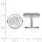 Sterling Silver, University Of New Orleans Round Cuff Links, 15MM