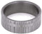 His and Hers Matte Grey Damascus Comfort-Fit Stainless Steel Wedding Rings Size, M15-F5.5