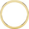 14k Yellow Gold Slim-Profile Flat 2.5mm Band, Size 13.5
