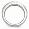 Cable Squared Collection Gray Titanium, Black Ti Memory Cable, Diamond 7MM Band (.10 Ct, G-I, I1)