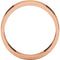 10k Rose Gold 5mm Slim-Profile Flat Band