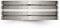 Brushed Titanium, Sterling Silver Inlay 8mm Grooved Flat Comfort-Fit Band, Size 12