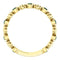 Genuine Alexandrite Beaded Ring, 14k Yellow Gold (4.25)