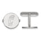 Rhodium-Plated Sterling Silver, University Of Cincinnati Cuff Links, 15MM