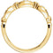 Diamond Stackable Anniversary Band, 14k Yellow Gold (1/8 Cttw, H+ Color, SI Clarity), Size 7