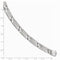 Men's Rhodium-Plated 14k White Gold Link Bracelet, 8.25 "