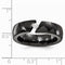 Diamond Collection in Black Titanium 6mm Band (.10 Ct, G-I, I1)