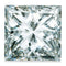 18k Yellow Gold Square Princess Cut Diamond Band, Size 6 (.75 Cttw, GH Color, SI2-SI3 Clarity)