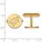 14k Yellow Gold Phoenix Coyotes Cuff Links, 15MM