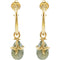 Missoma Labradorite Hoop Earrings, 18K Yellow Vermeil