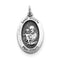 Sterling Silver Antiqued Saint Joseph Medal (35X15MM)
