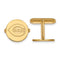 14k Yellow Gold MLB Cincinnati Reds Round Cuff Links, 15MM
