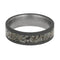 Pet Ashes 6mm Comfort-Fit Sandblasted Titanium Band