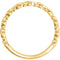 Diamond Stacking Ring, 14k Yellow Gold (.11 Ctw, G-H Color, I1 Clarity), Size 7.5