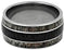 The Men's Jewelry Store (Unisex Jewelry) Deer Antler, Dinosaur Bone 10mm Titanium Comfort-Fit Wedding Band