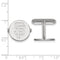 Rhodium-Plated Sterling Silver MLB San Francisco Giants Cuff Links, 15MM