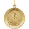 14k Yellow Gold Nino De Atocha Medal (15 MM)
