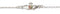 Sterling Silver Claddagh Ankle Bracelet, 12k Green Gold, 12k Rose Gold Black Hills Gold, 10.5"
