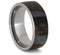 Petrified Wood 8mm Comfort-Fit Titanium Wedding Band, Size 5.75