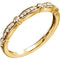 Diamond Stackable Anniversary Band, 14k Yellow Gold (1/8 Cttw, H+ Color, SI Clarity), Size 7