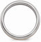 Gold Collection Brushed Titanium and 14k Rose Gold Inlay 6mm Bands,Size 10.5