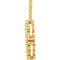 Diamond Clover Necklace, 14k Yellow Gold, 18" (0.5 Ctw, G-H Color, I1 Clarity)